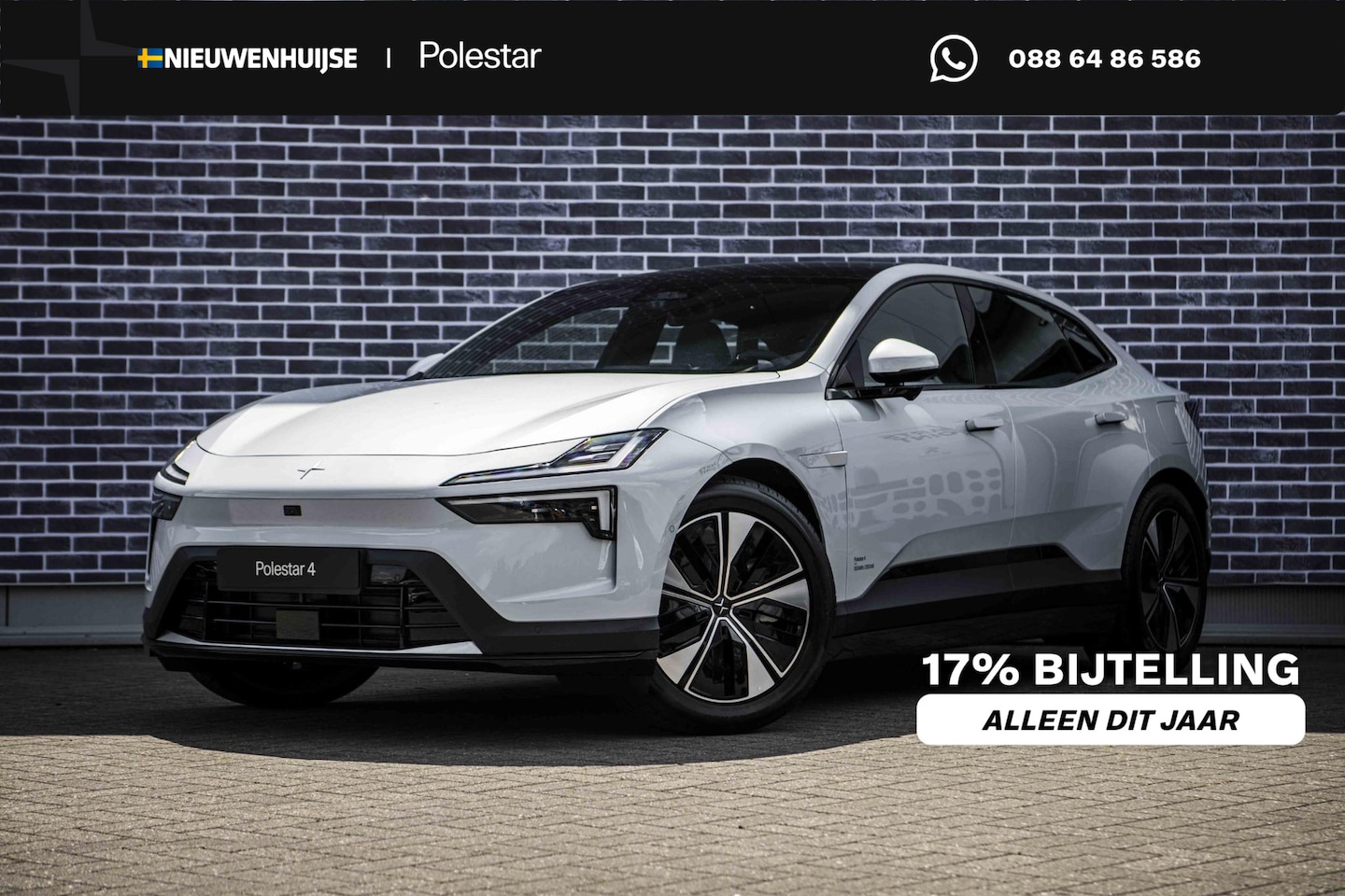Polestar 4 - Long Range Single motor 100 kWh | Pilot Pack | Plus Pack | Tailored Knit | Nieuw op voorra - AutoWereld.nl