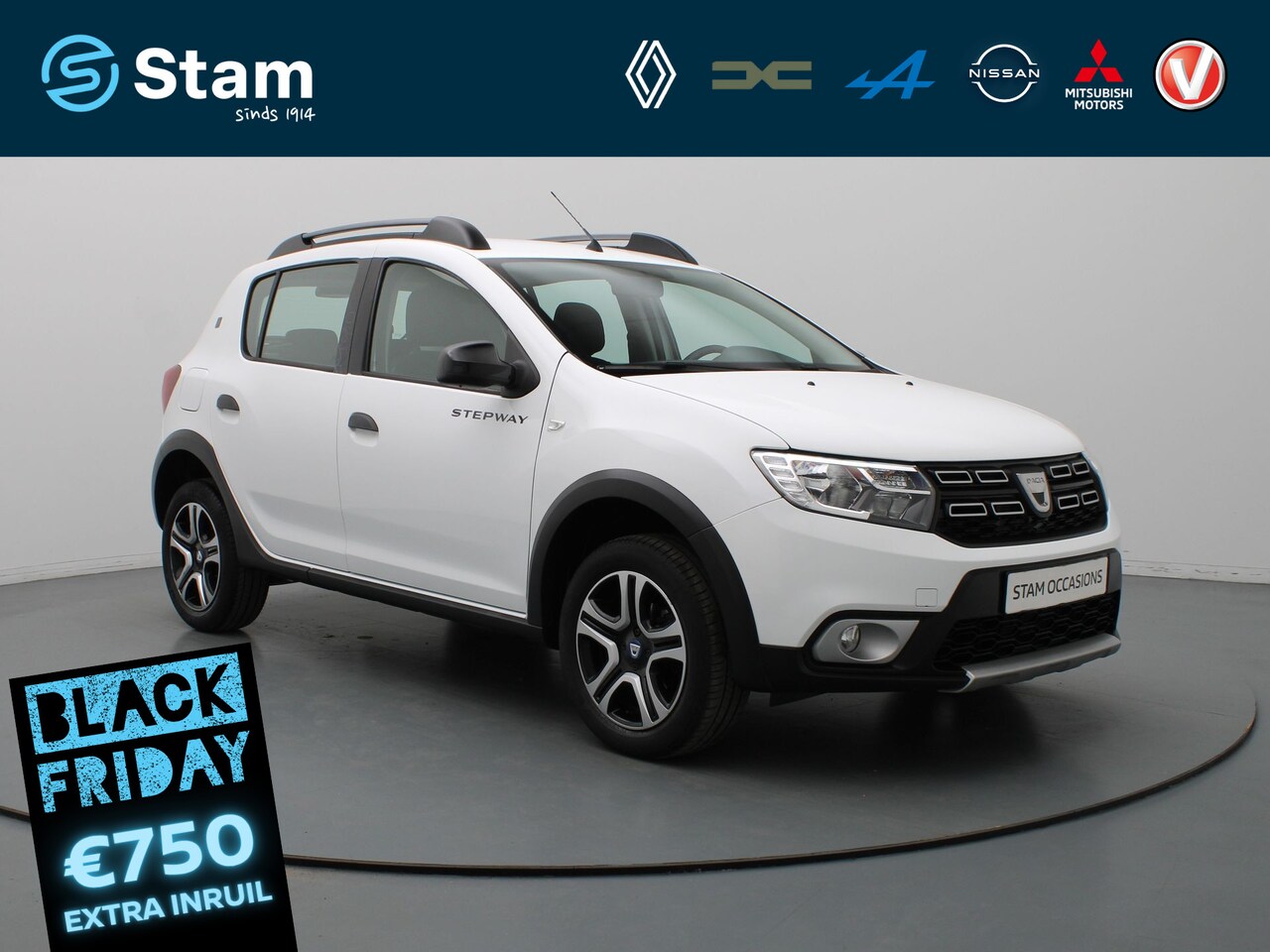 Dacia Sandero Stepway - 90pk TCe Easy-R Serie Limitee 15th Anniv. Automaat Camera | Climate | Cruise | Navi | Park - AutoWereld.nl
