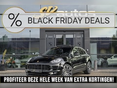 Porsche Macan - 2.0 T 252pk Panoramadak Luchtvering 18-weg Adaptieve Sportstoelen Trekhaak elektrisch 21"