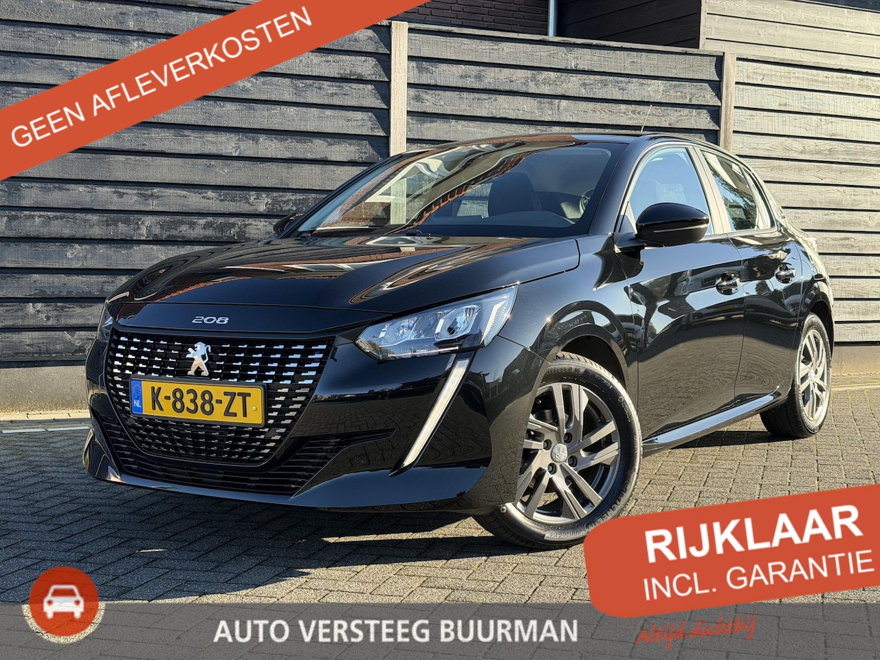 Peugeot 208 - Active Pack 1.2 PureTech 75PK Navigatie, Parkeersensoren Achter, Apple Carplay, Android Au - AutoWereld.nl