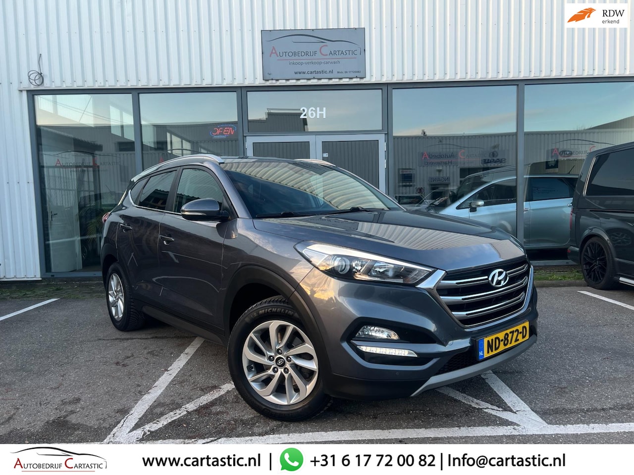 Hyundai Tucson - 1.6 GDi Go! LEER | NAVI | STOELVERWARM. | CLIMA | CRUISE | DEALER ONDERHOUDEN | NAP | APK - AutoWereld.nl
