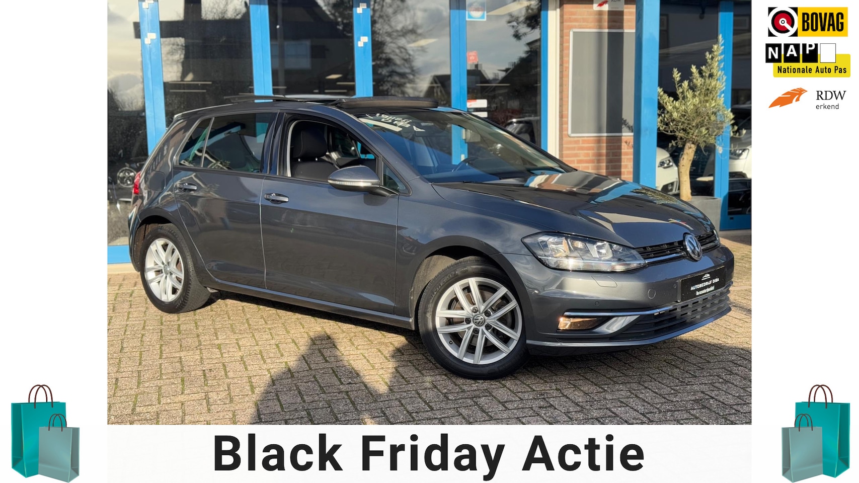 Volkswagen Golf - 1.5 TSI Highline BusinessR 2019 AUT PANO ACC - AutoWereld.nl