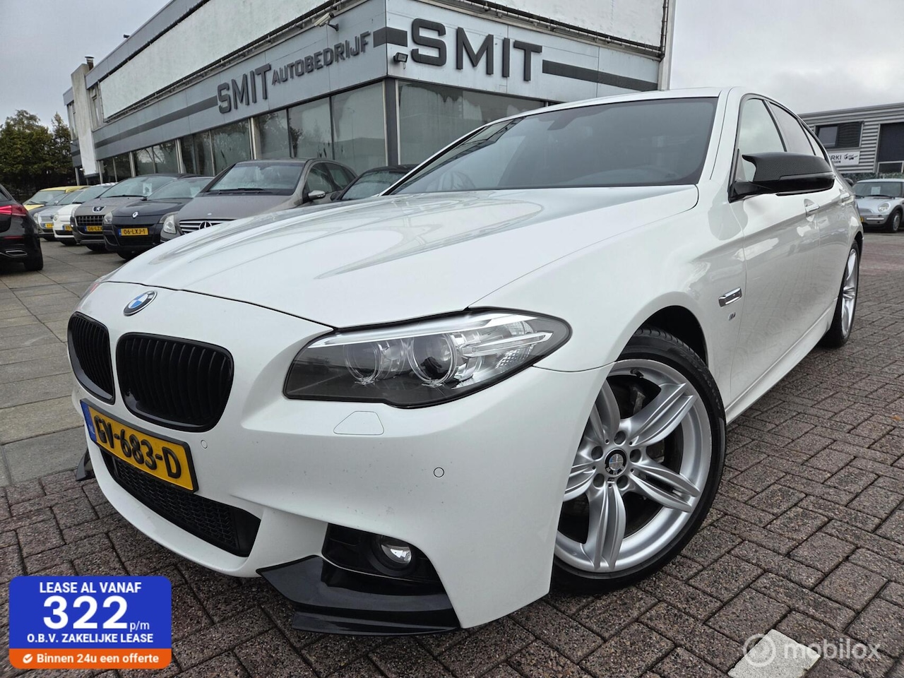 BMW 5-serie - 528i M Sport Ed. High Exec. Leder/Pano/NLAuto - AutoWereld.nl