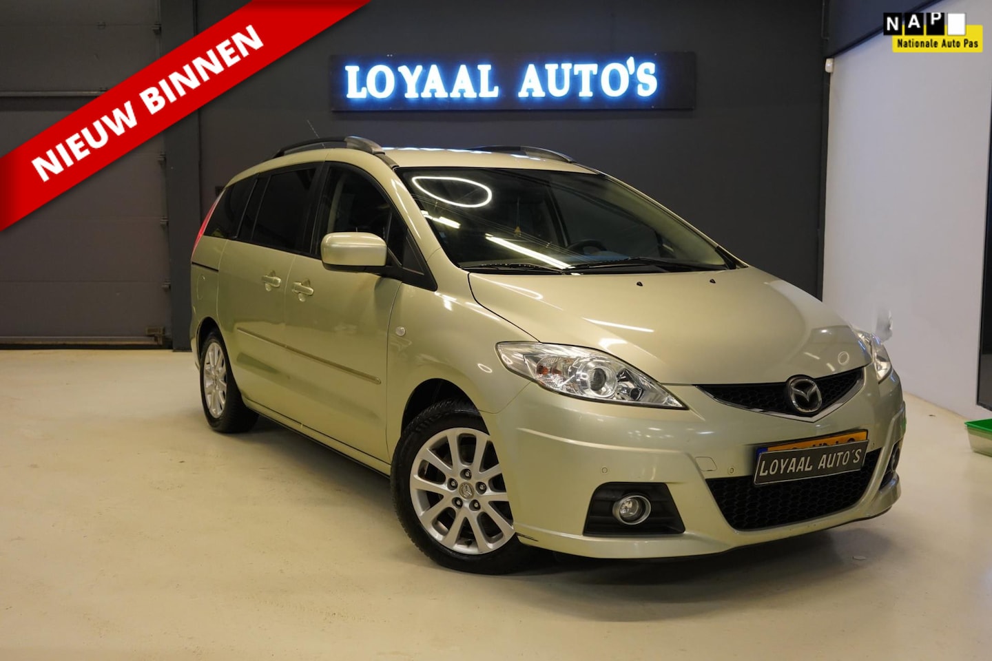 Mazda 5 - 2.0 TS | AUTO | 7 PERSOONS | PDC | STOELVERW.| APK | NAP. - AutoWereld.nl