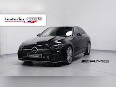 Mercedes-Benz C-klasse - 180 AMG Line AMG-pakket ECC ACC DAB PDC v+a 1e eigenaar NAP apple-carplay digitale-cockpit