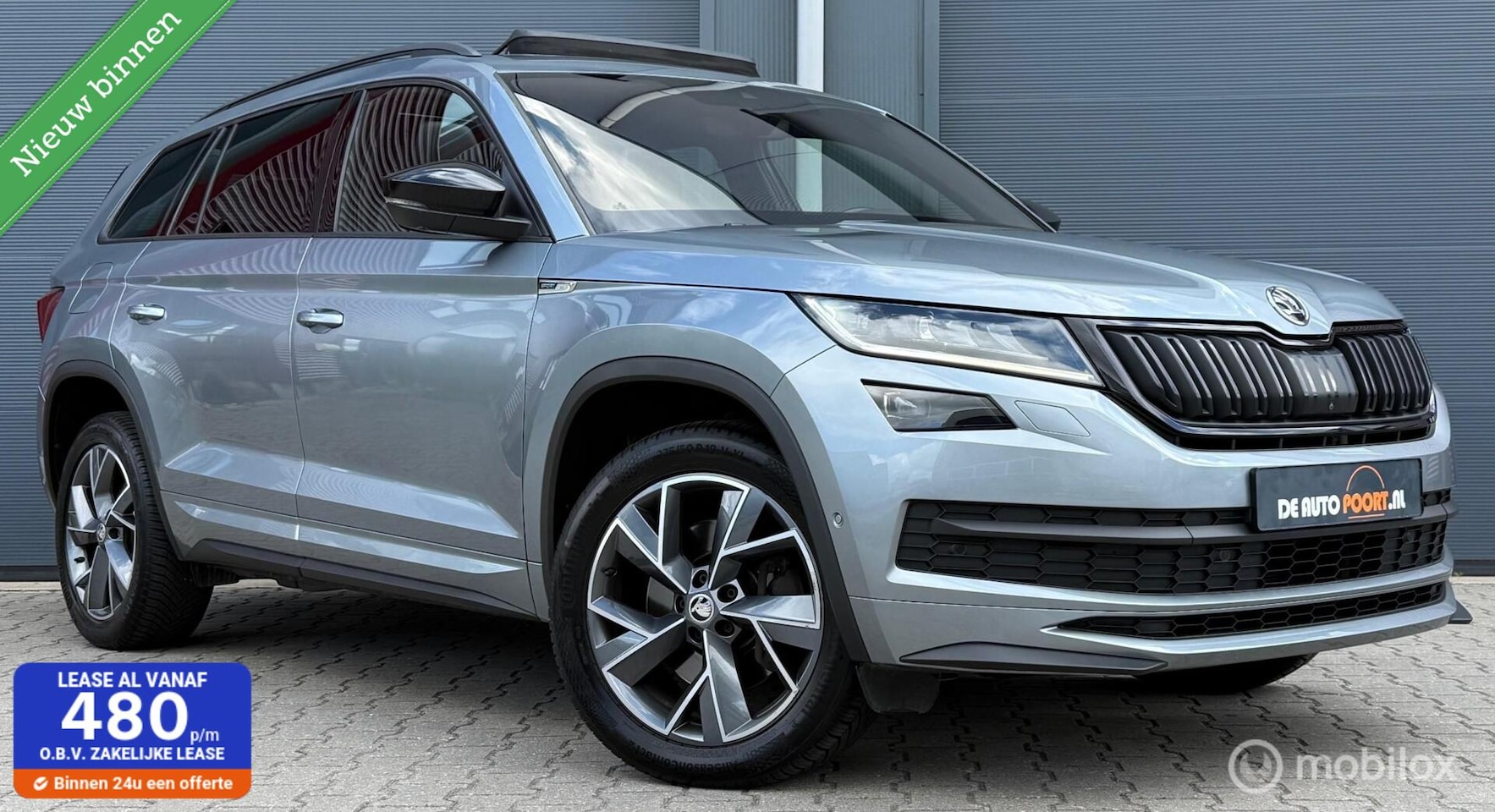Skoda Kodiaq - 2.0 TSI 4x4 DSG Sportline Business Pano.dak/VOL - AutoWereld.nl