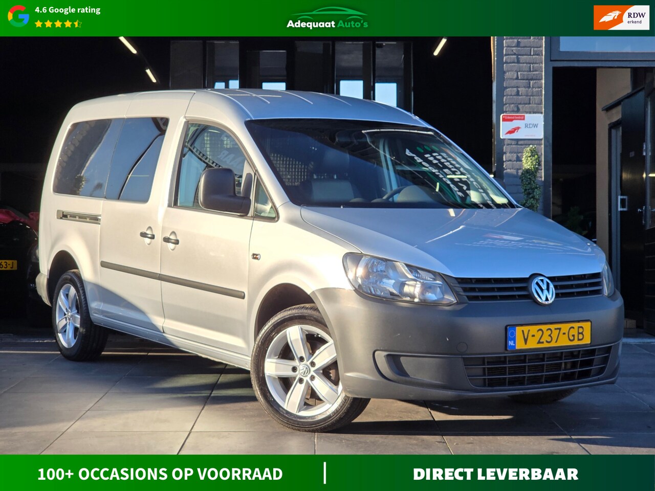 Volkswagen Caddy Maxi - 1.2 TSI Maxi|APK|Airco|Trekhaak - AutoWereld.nl