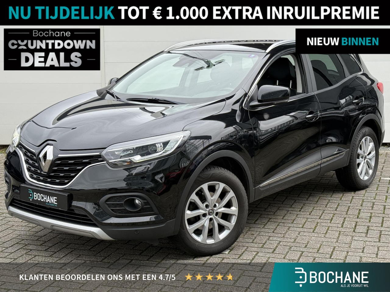 Renault Kadjar - 1.3 TCe Intens (Hoge instap) Automaat | Trekhaak | Navigatie | Camera | Winter Pack - AutoWereld.nl