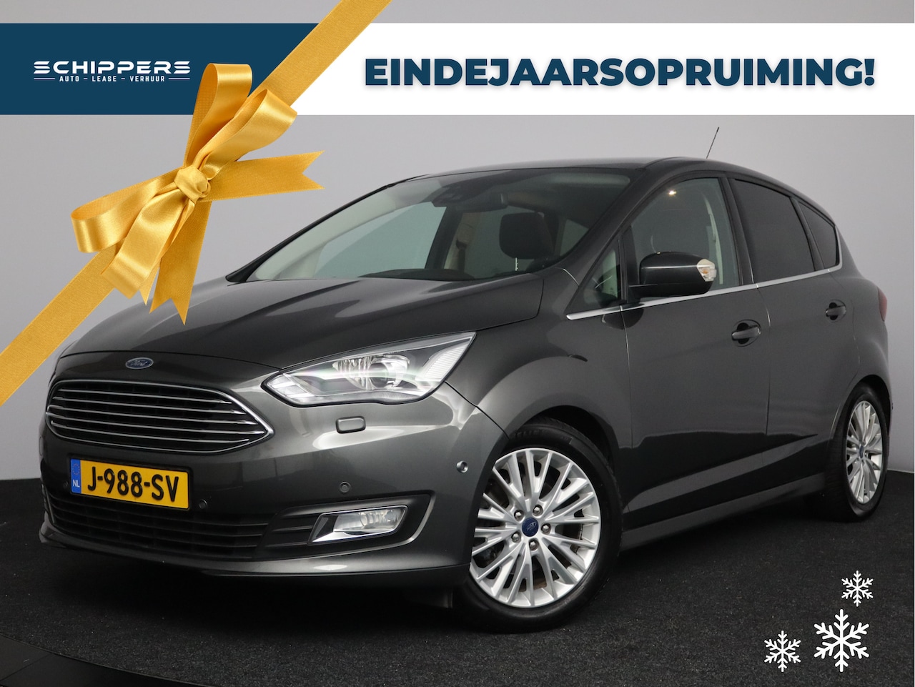 Ford C-Max - 1.5 Titanium 150pk Automaat | Trekhaak | Panoramadak - AutoWereld.nl