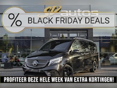 Mercedes-Benz V-klasse - V300d AMG 240pk Extra Lang XL Burmester Elektrische schuifdeuren Trekhaak Night pakket Bla