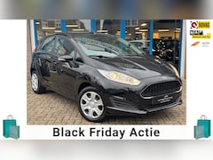 Ford Fiesta - 1.0 Style 2016 Zwart AIRCO APK NAP