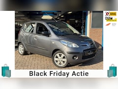 Hyundai i10 - 1.1 Active Cool 2009 5drs ZWART AIRCO APK NAP