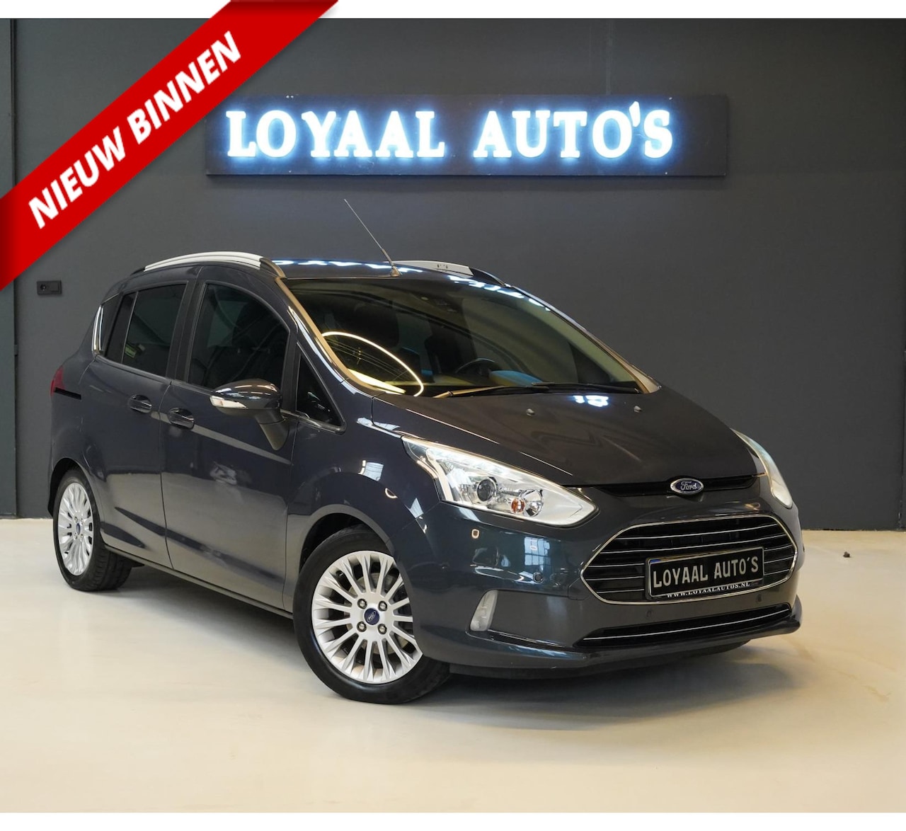 Ford B-Max - 1.0 EcoBoost Titanium | AIRCO | CRUISE | TREKHAAK | PDC | ELEK.RAMEN | APK. - AutoWereld.nl
