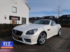 Mercedes-Benz SLK-klasse - 350 AMG MAGIC SKYDAK|MEMORY|ADAPTIVE CRUISECONTROL|DODEHOEK|NAVIGATIE|ORIGINEEL NEDERLANDS