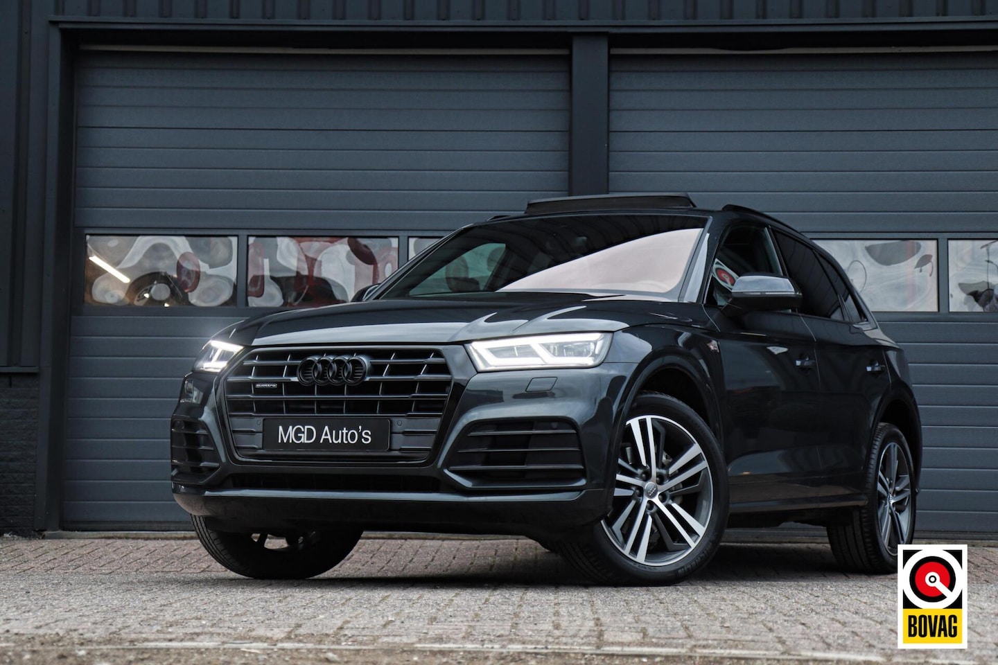 Audi Q5 - 45 TFSI Quattro 3x S-Line /LED/PANODAK/RS-STOELEN/STOELVERW./TREKHAAK/CAMERA! - AutoWereld.nl