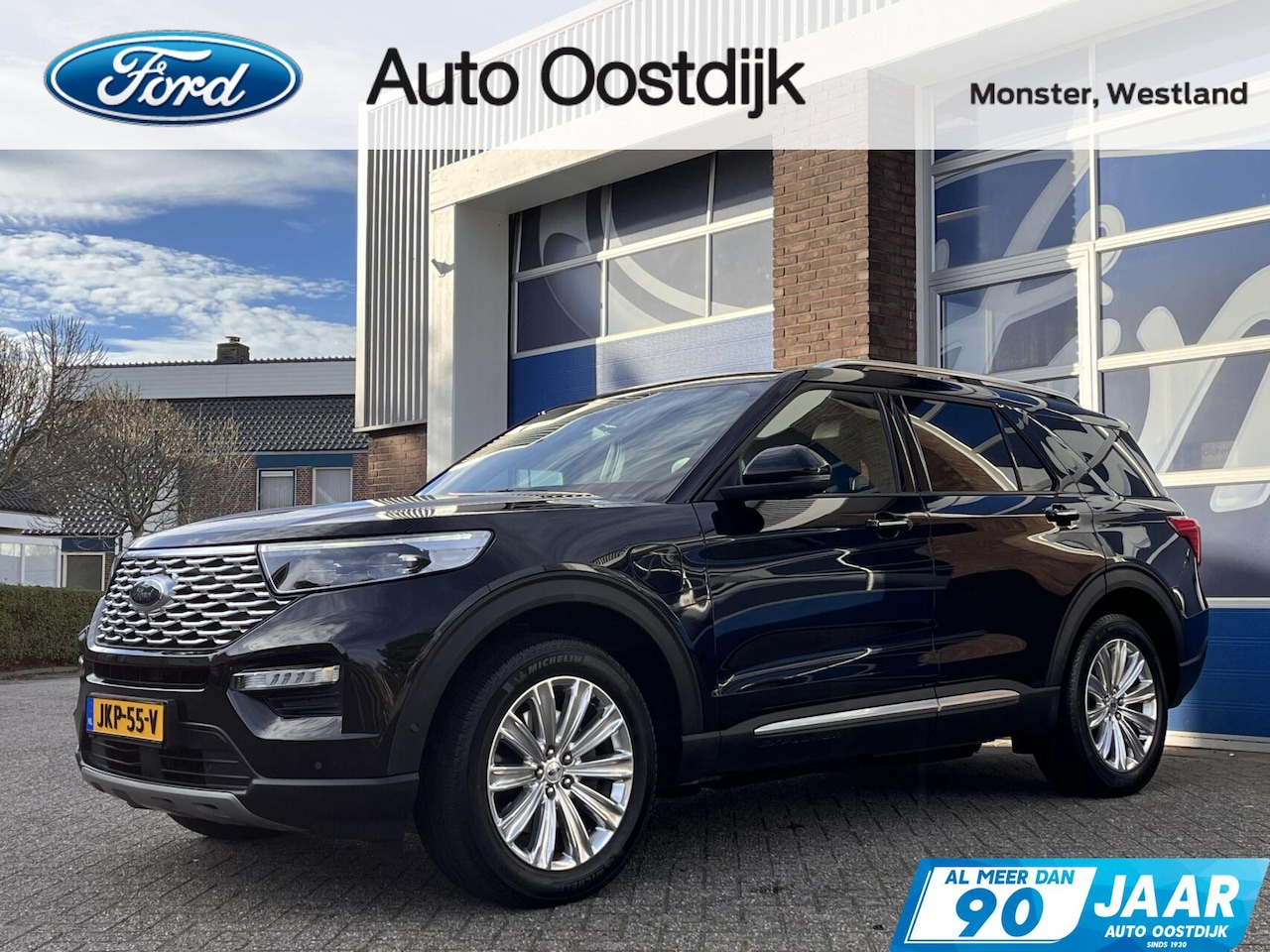 Ford Explorer - 3.0 V6 EcoBoost PHEV ST-Line 457PK Trekhaak Panodak Massagestoelen/Geheugen 7 Persoons 360 - AutoWereld.nl