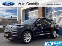 Ford Explorer - 3.0 V6 EcoBoost PHEV ST-Line 457PK Trekhaak Panodak Massagestoelen/Geheugen 7 Persoons 360