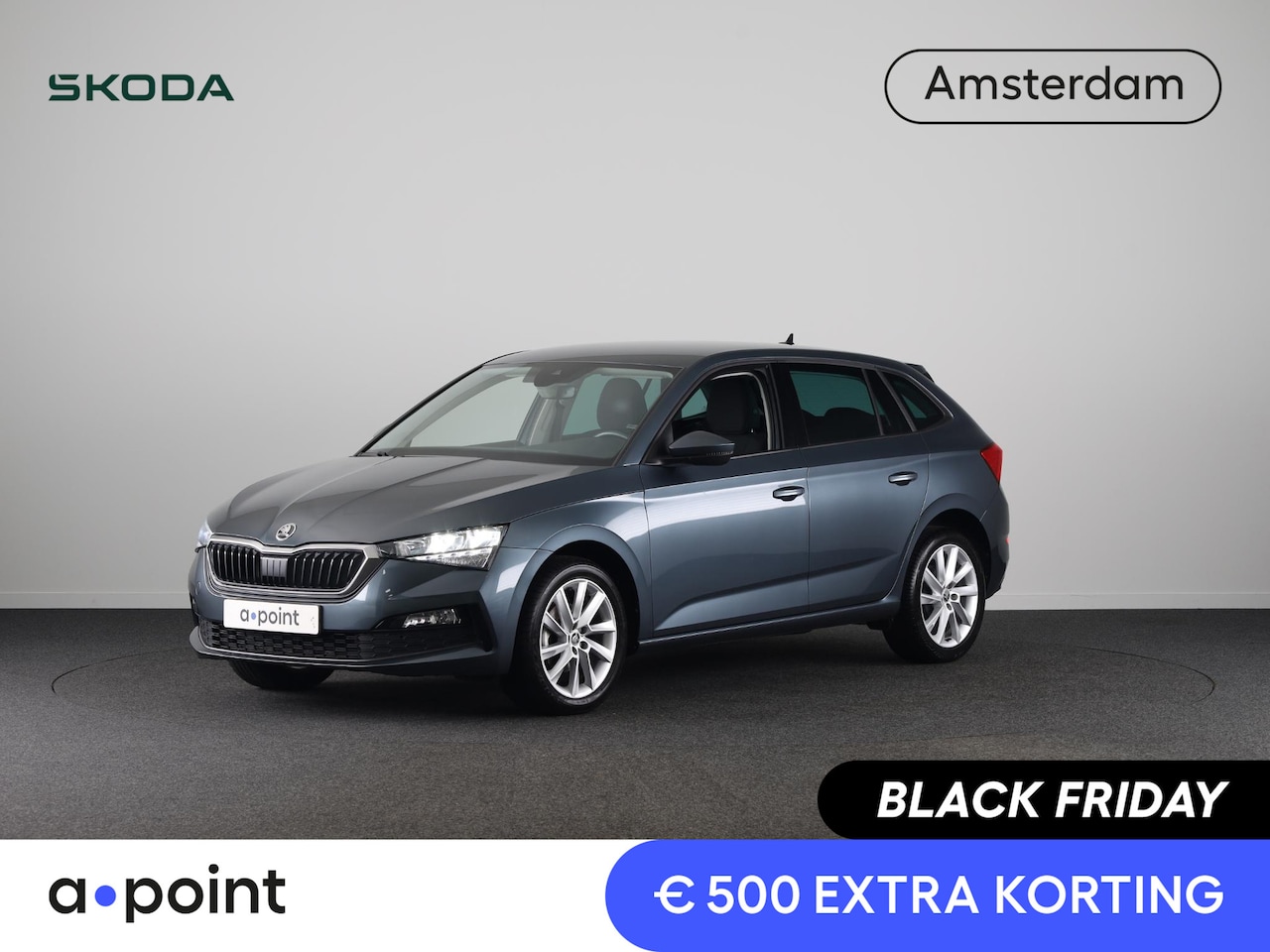 Skoda Scala - 1.0 TSI Ambition 110 pk | Navigatie via App | Parkeersensoren achter | LED koplampen | App - AutoWereld.nl