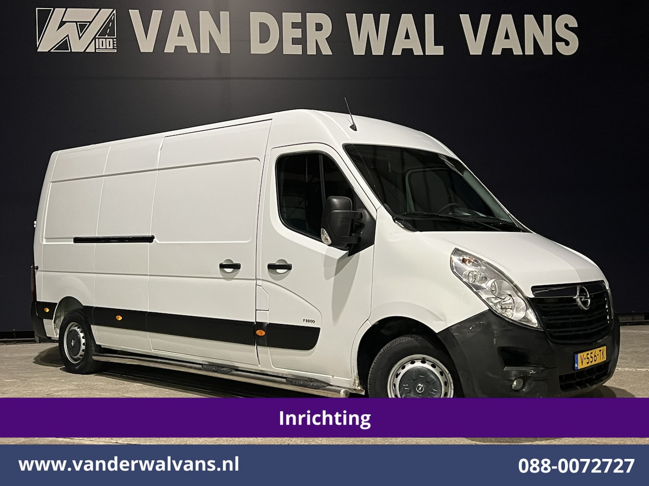 Opel Movano - 2.3 CDTI L3H2 Post NL inrichting Euro6 Airco | Camera | Navigatie | Cruisecontrol Sidebars - AutoWereld.nl