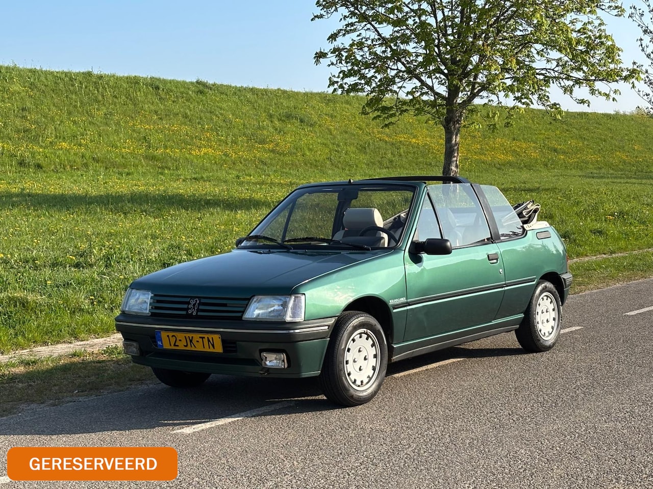 Peugeot 205 - 1.4 Roland Garros !!! Gereserveerd !!! - AutoWereld.nl