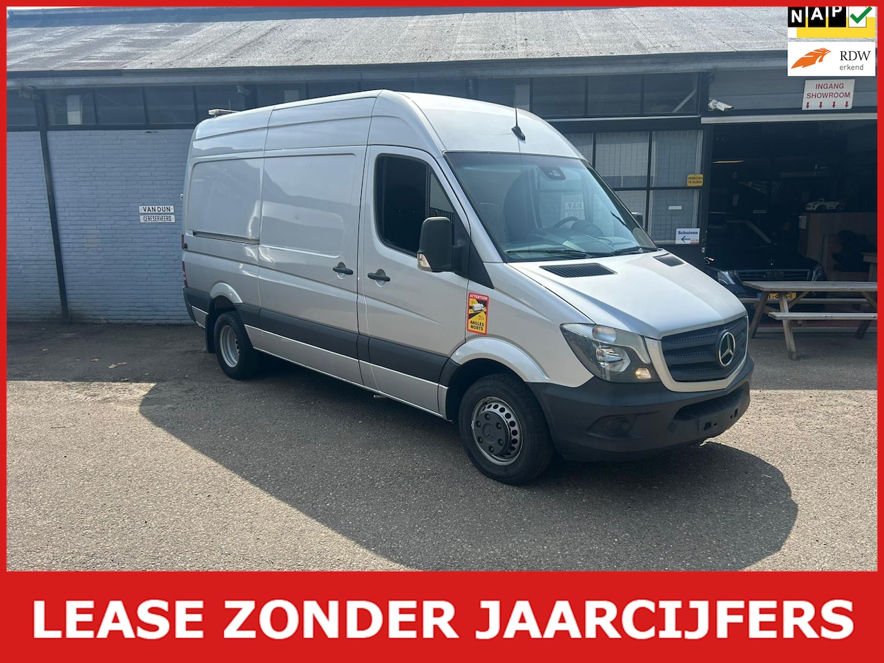 Mercedes-Benz Sprinter - 516 dubbel lucht complete werkplaats pto omvormer 220 v - AutoWereld.nl