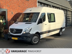 Mercedes-Benz Sprinter - 513 2.2 3500trekgewicht L3H2 DC VeringVerzwaard/DubbelLucht/LaneAssist/Airco/Cruise/Blueto