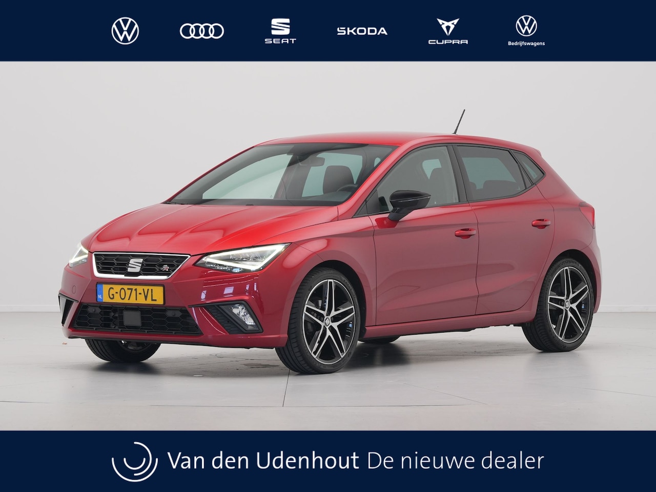 SEAT Ibiza - 1.0 TSI 95pk FR Business Intense Trekhaak Navigatie Camera Led Carplay Argon - AutoWereld.nl