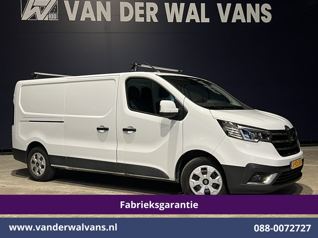 Renault Trafic - 2.0Blue 130pk L2H1 Fabrieksgarantie Euro6 Airco | Navigatie | Cruisecontrol | Dakdragers | - AutoWereld.nl