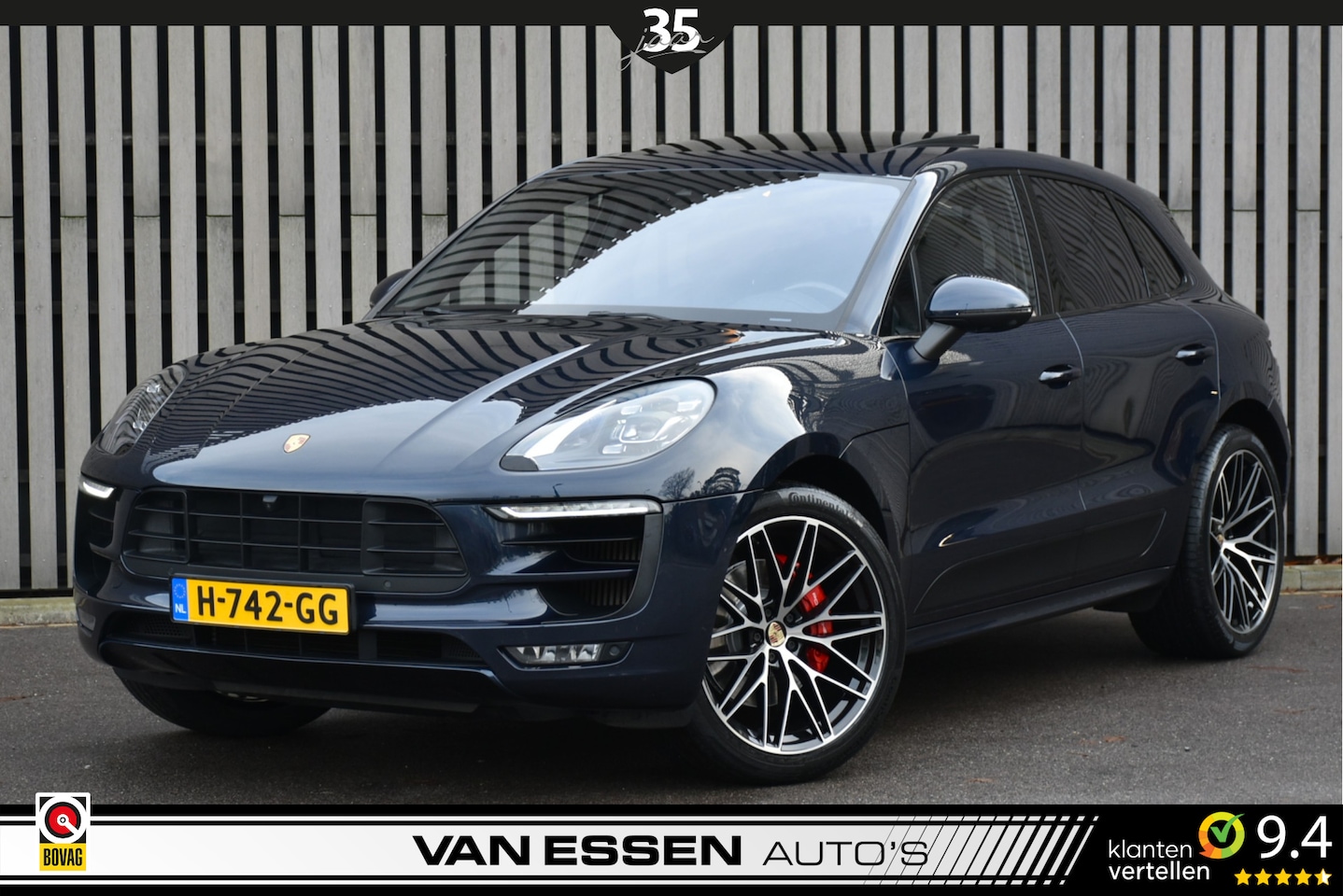 Porsche Macan - 3.0 GTS Pano Leder Camera Luchtvering Stoel/Stoelverw. Led Carbonpakket 21 Inch! - AutoWereld.nl