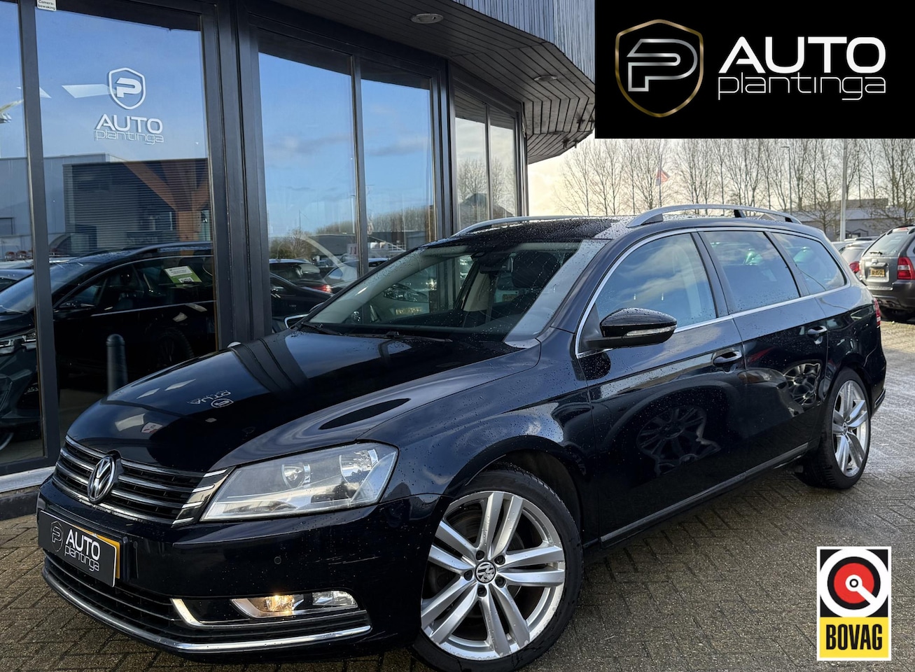 Volkswagen Passat Variant - 1.8 TSI Highline 160PK | NL AUTO | Trekhaak | Stoelverwarming | Lederen Bekleding | Parkee - AutoWereld.nl