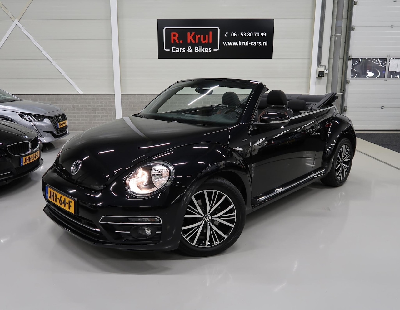 Volkswagen Beetle Cabriolet - 1.2 TSI Allstar Navigatie Camera Automaat DSG App connect Boekjes aanwezig Stoelverwarming - AutoWereld.nl