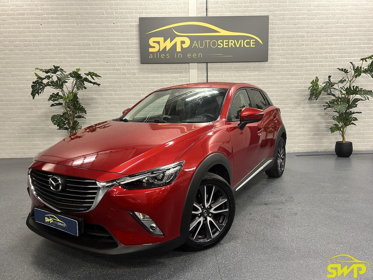 Mazda CX-3 - 2.0 SkyActiv-G 120 GT-M Line | Leer | HUD | Navi | Cam | Trekhaak - AutoWereld.nl