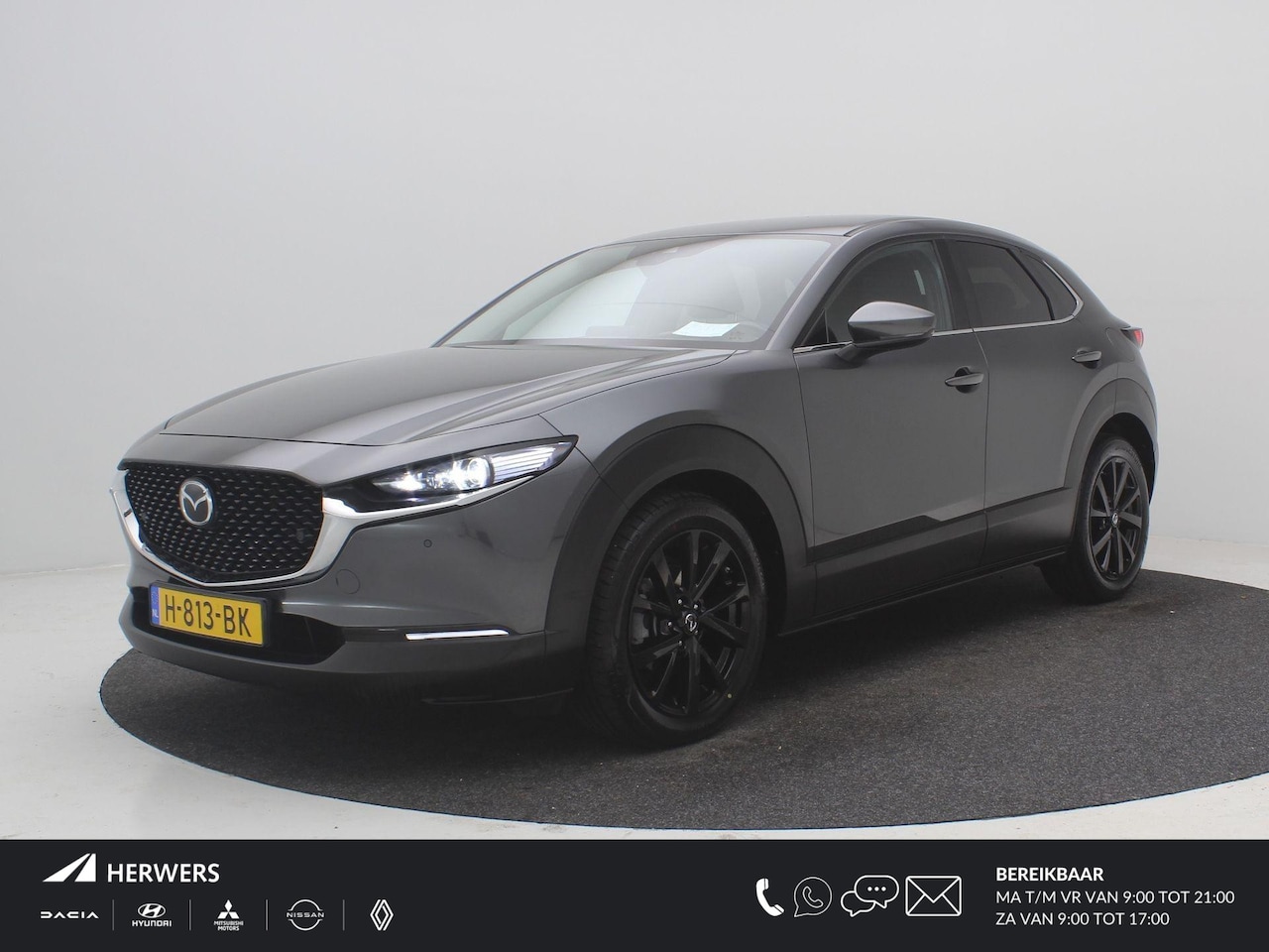 Mazda CX-30 - 2.0 e-SkyActiv-X M Hybrid Luxury AUTOMAAT / Trekhaak / 1300kg Trekgewicht / Dealeronderhou - AutoWereld.nl