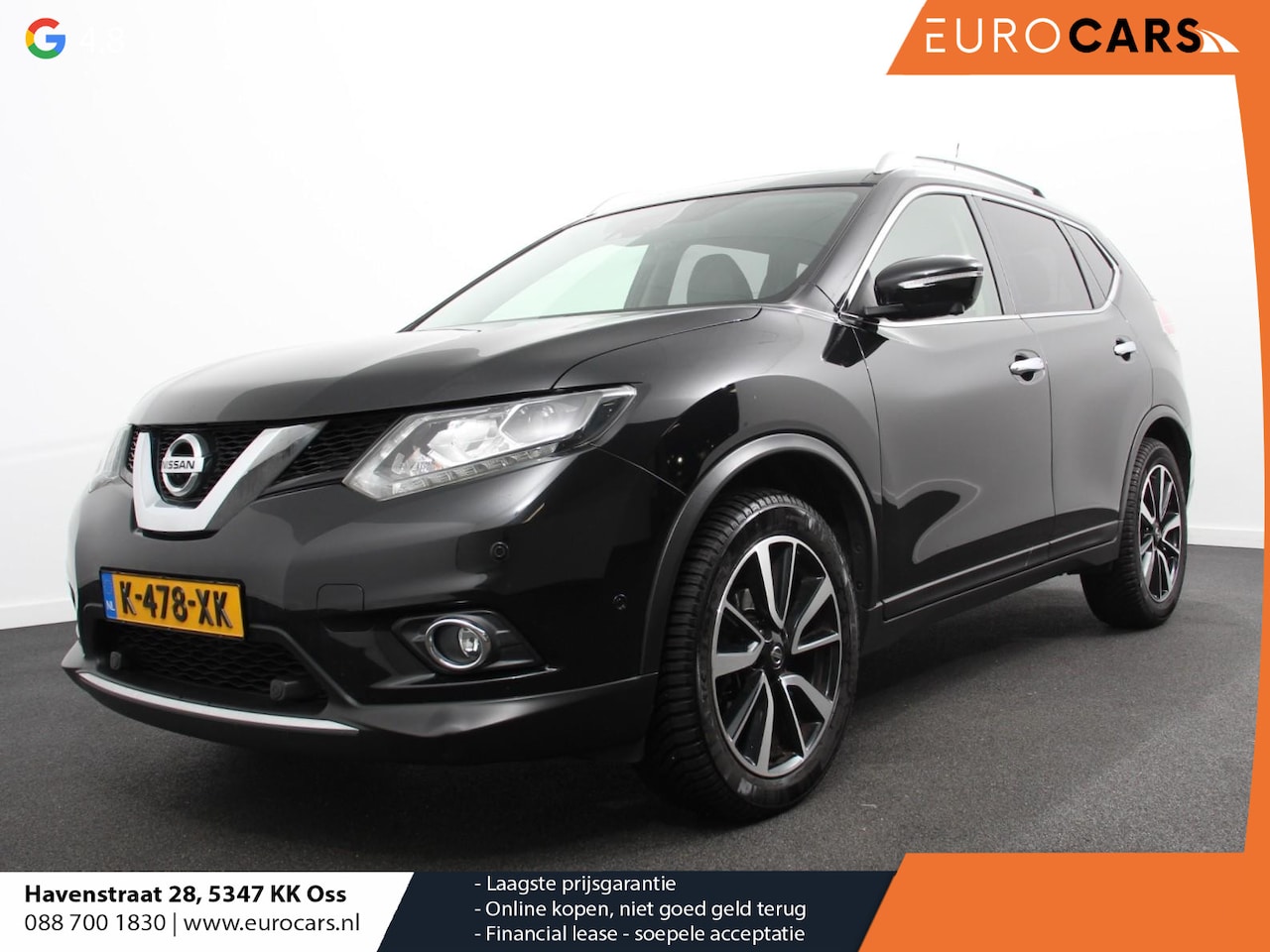 Nissan X-Trail - 1.6 DIG-T Tekna Climate control | Cruise control | Panorama dak | LED | Navigatie | Stoelv - AutoWereld.nl