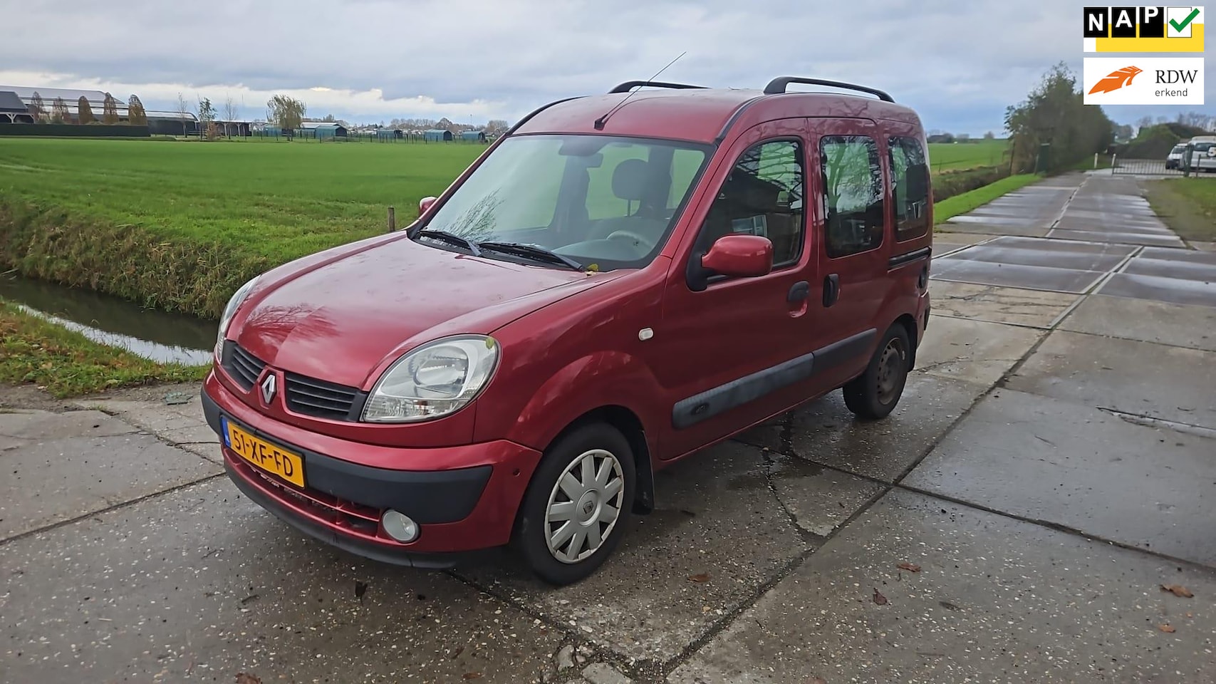 Renault Kangoo - 1.5 dCi Expression Luxe/ airco/ 5 persoons/ bj 2007 ( euro 4) - AutoWereld.nl
