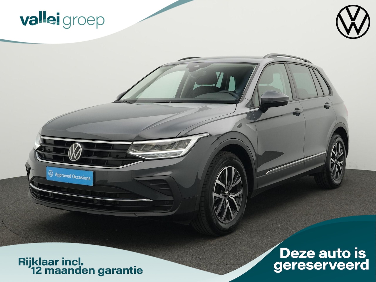 Volkswagen Tiguan - 1.5 TSI 131 pk Life | LED koplampen | Trekhaak | Achteruitrijcamera | Carplay | Keyless | - AutoWereld.nl
