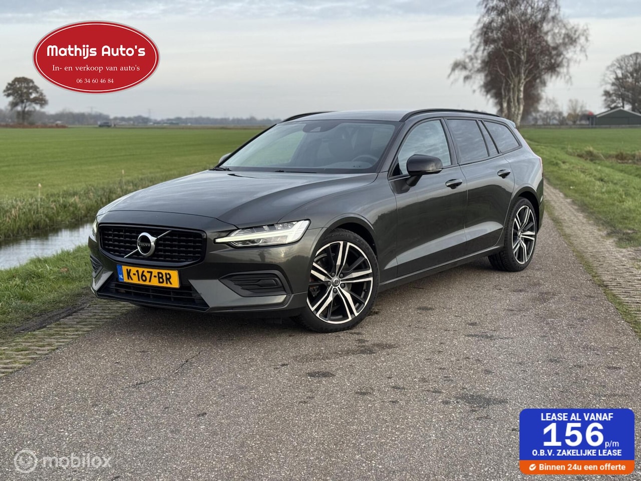 Volvo V60 - 2.0 B3 Momentum Tikkende Motor! Engine ticking! ex. BTW Ex. BPM! - AutoWereld.nl