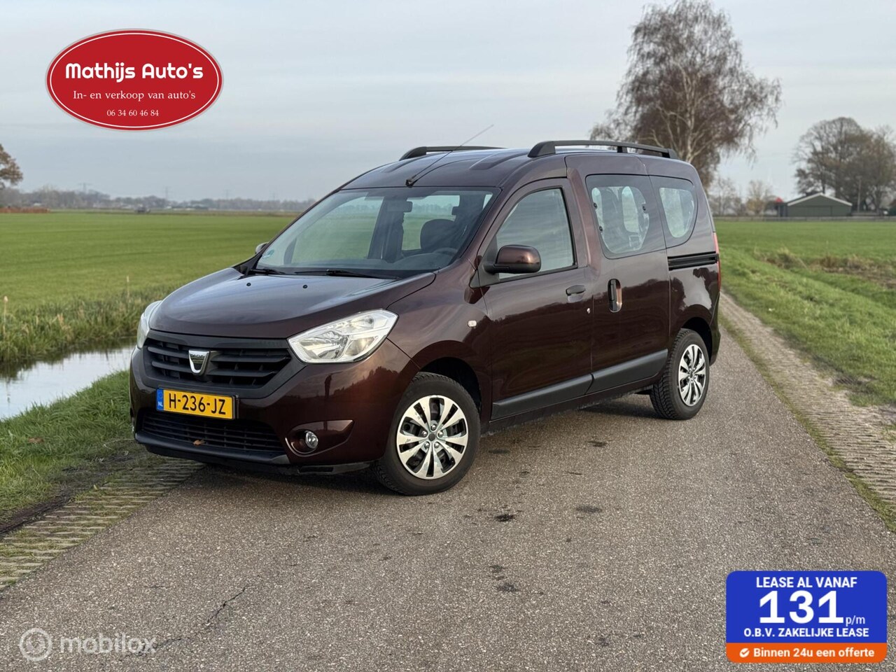 Dacia Dokker - combi 1.6 SCe Airco! Trekhaak! Nieuwe APK! - AutoWereld.nl