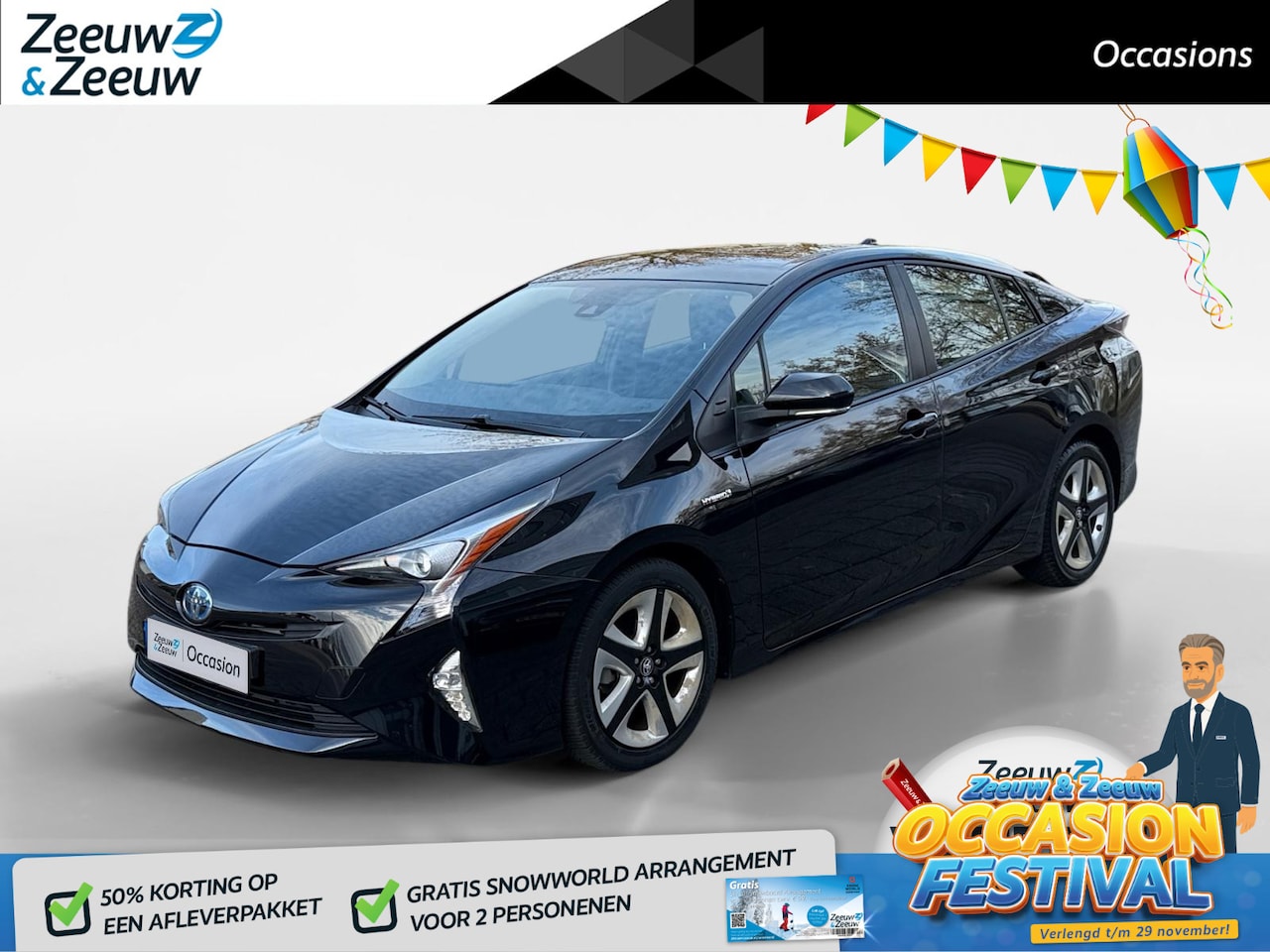 Toyota Prius - 1.8 Dynamic | NAVI | TREKHAAK | CAMERA | 1 JAAR GARANTIE - AutoWereld.nl