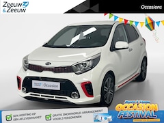 Kia Picanto - 1.0 T-GDI GT-Line NAVI AIRCO CAMERA PARKEERSENSOREN CRUISE CONTROL VERWARMDE VOERSTOELEN L