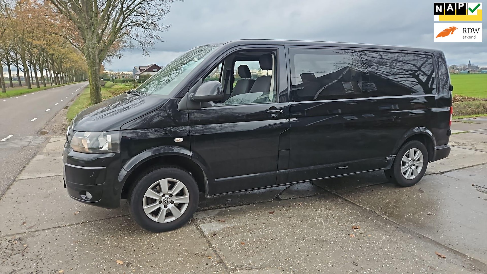 Volkswagen Transporter - 2.0 TDI L2H1 DC Trendline/ AIRCO/ DUBBELCABINE/LONG MODEL - AutoWereld.nl
