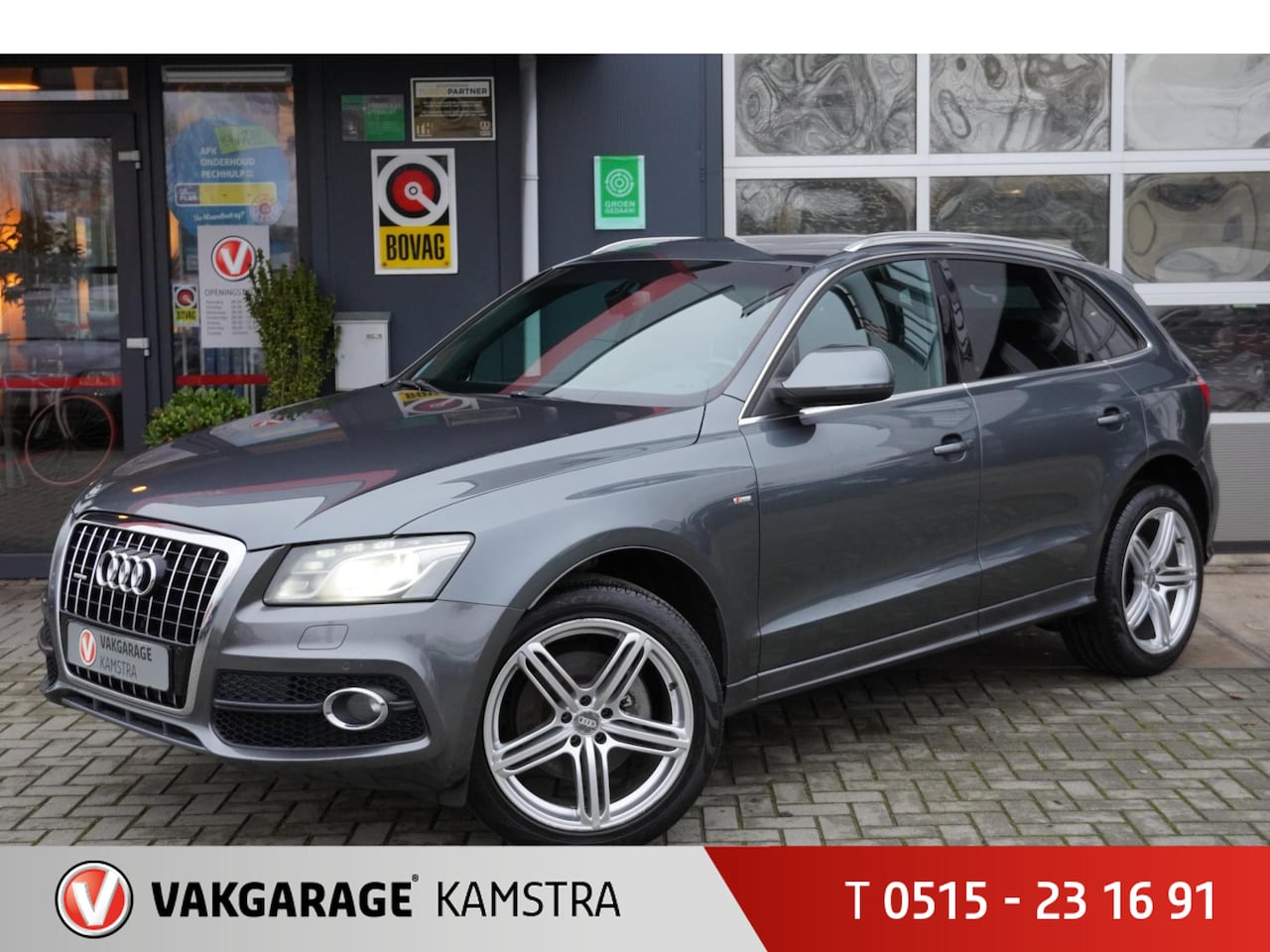 Audi Q5 - 3.0 TDI Quattro S-Line Pano/Clima/Cruise/Trekh . - AutoWereld.nl