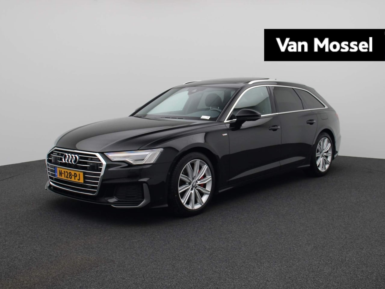 Audi A6 Avant - 55 TFSI e quattro Sport 367 PK | S-line | Panoramadak | Half-Leder | Navigatie | Camera | - AutoWereld.nl
