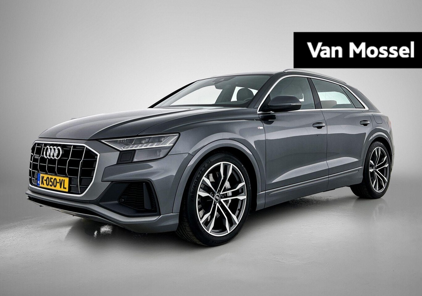 Audi Q8 - 55 TFSI e quattro Pro Line S | Matrix LED | 22''LM velgen | Panoramadak | Keyless | Sfeerv - AutoWereld.nl