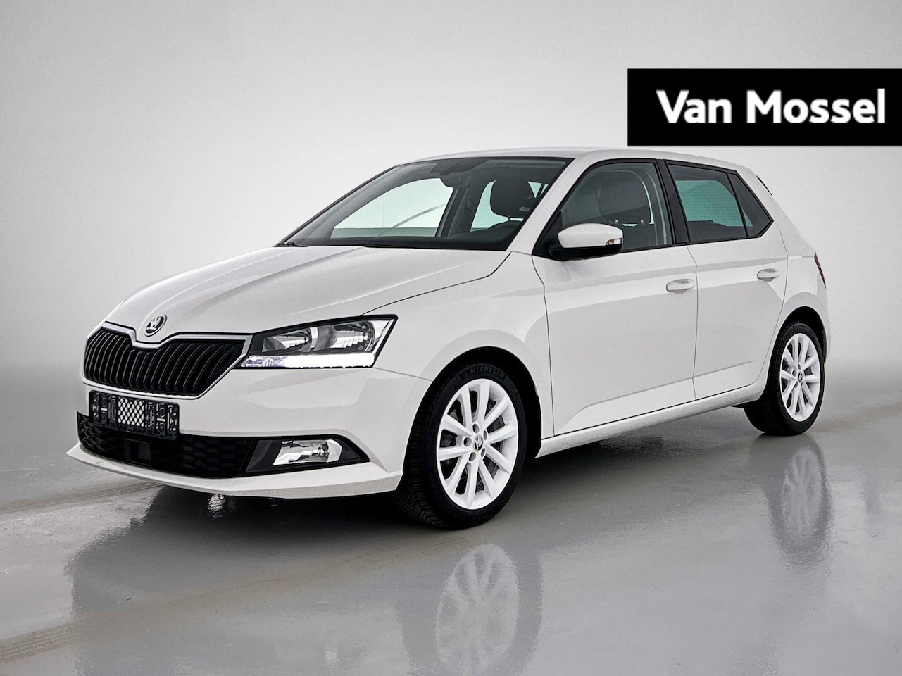 Skoda Fabia - 1.0 TSI Clever | CRUISE CONTROL | PARKEERSENSOREN | AIRCO | LMV | NAVI | SMARTLINK - AutoWereld.nl