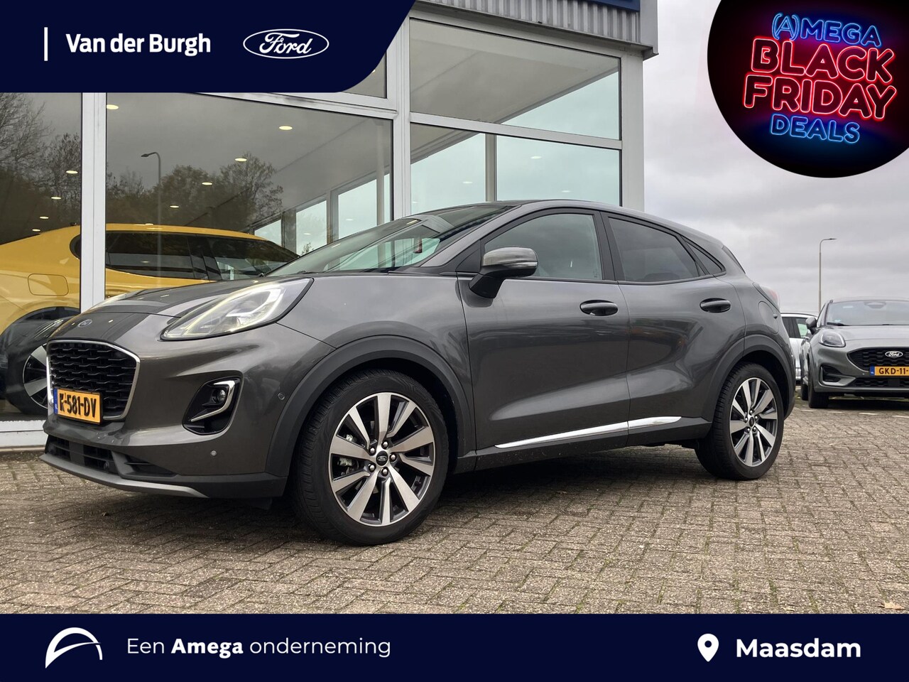 Ford Puma - Titanium X 1.0 EcoBoost Hybrid 125pk 20.584 km - WinterPack - Driver Assistance Pack - AutoWereld.nl