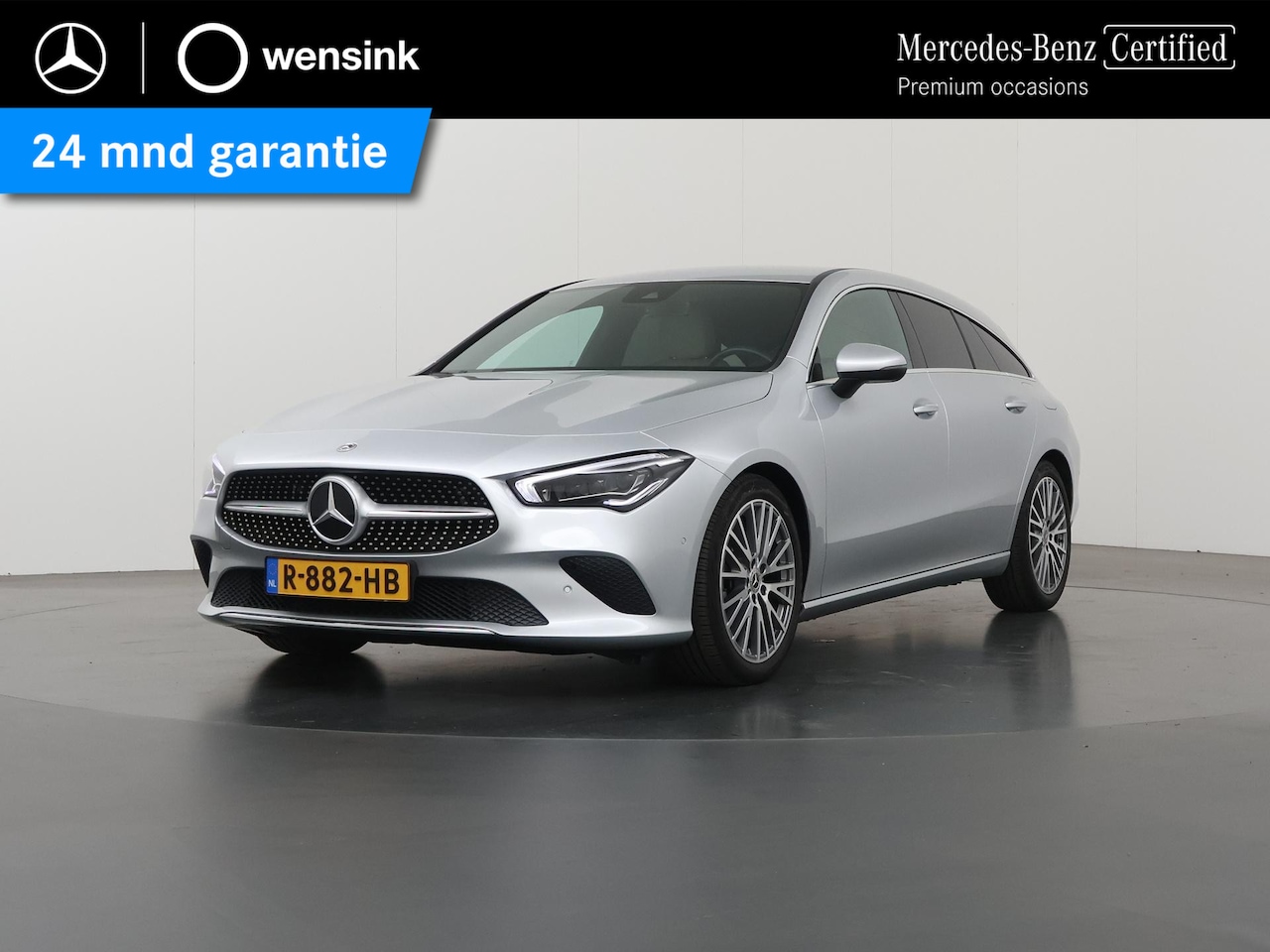 Mercedes-Benz CLA-klasse Shooting Brake - 180 Luxury Line | Stoelverwarming | Premium Pack | Distronic | Multibeam | Achteruitrijcam - AutoWereld.nl