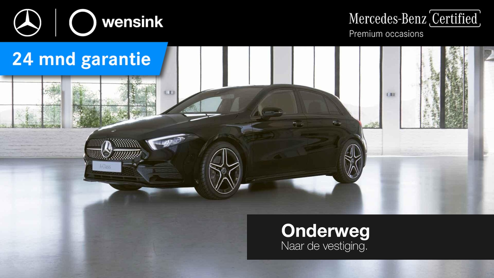 Mercedes-Benz A-klasse - 180 Business Solution AMG | Night | Achteruitrijcamera | Stoelverwarming | Sfeerverlichtin - AutoWereld.nl