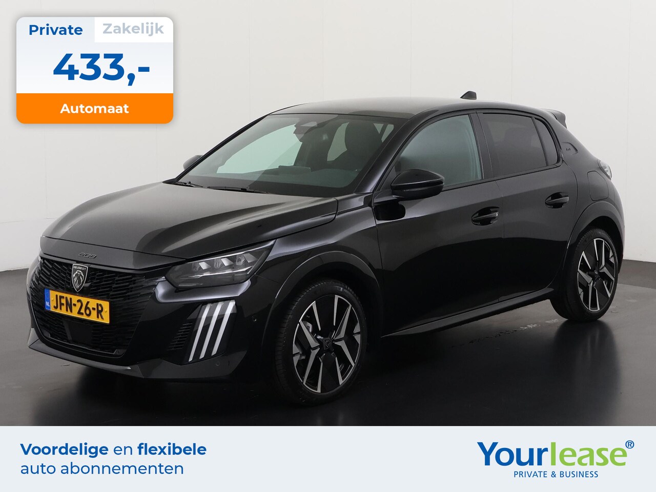 Peugeot 208 - 1.2 Hybrid 110 e-DCS6 GT | All-in 433,- Private Lease | Direct uit voorraad - AutoWereld.nl