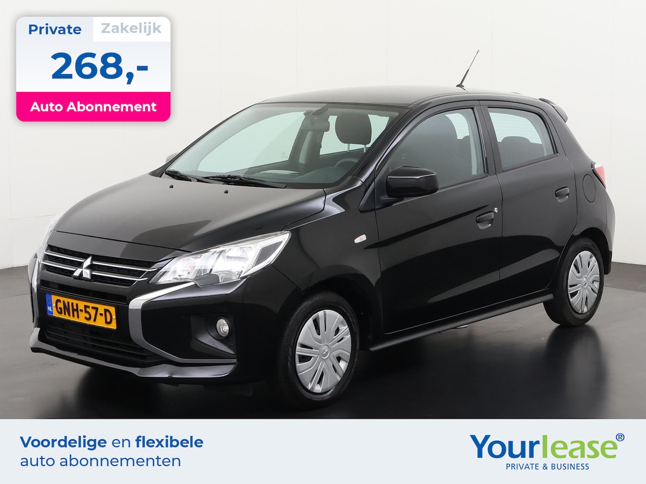 Mitsubishi Space Star - 1.2 Active | All-in 268,- Private Lease | Direct uit voorraad - AutoWereld.nl